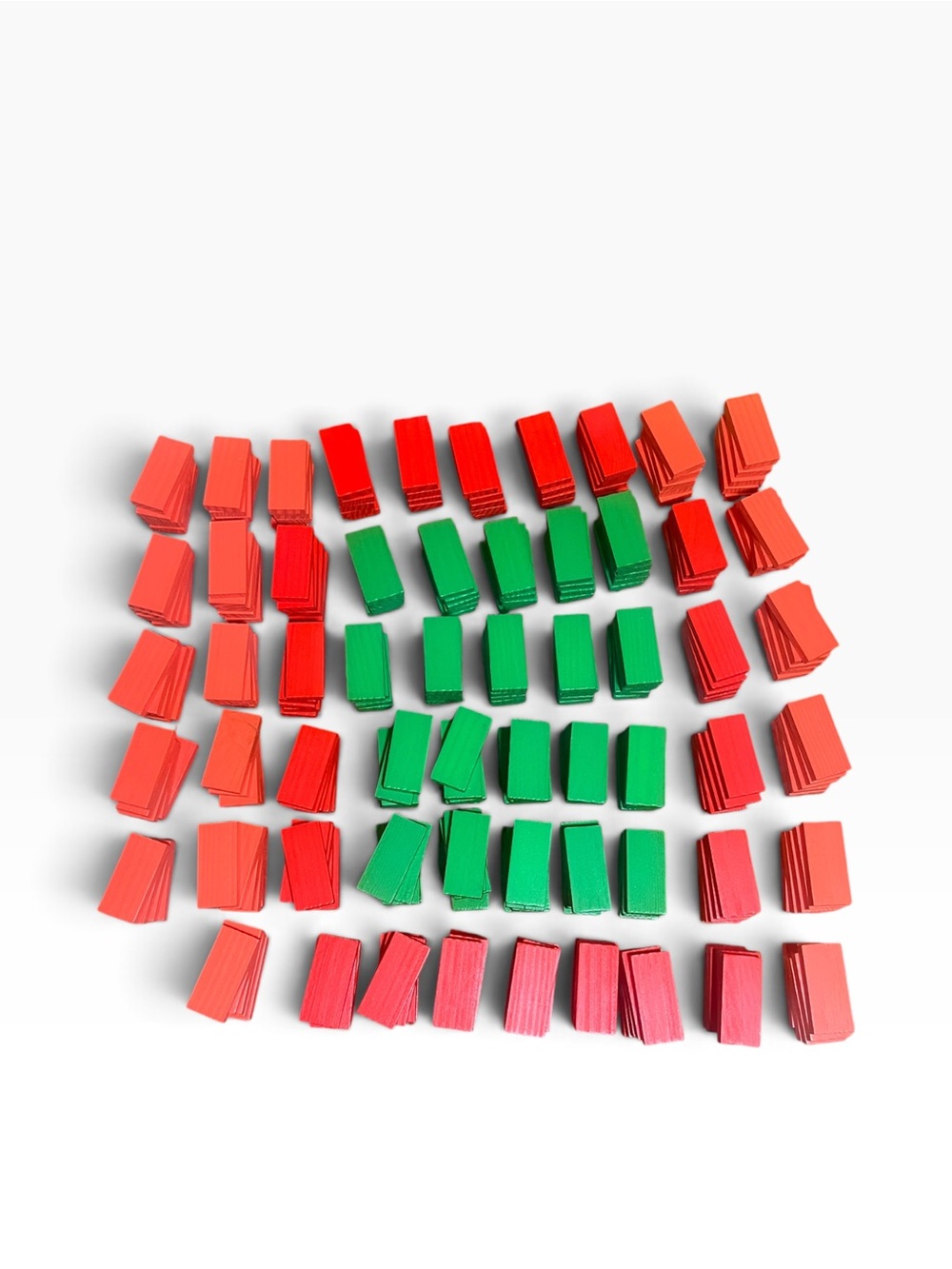290 Standard Wooden Dominoes Blocks Educational Racing Tiles Educational Games
